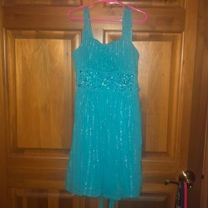 Sparkly Blue Dress